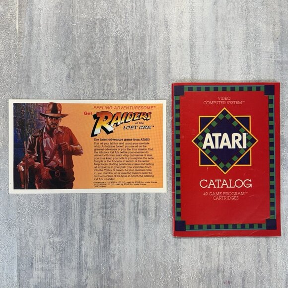 E.T. The Extra-Terrestrial - Atari 2600 Vintage 1982 Video Game Complete In Box - Picture 11 of 16